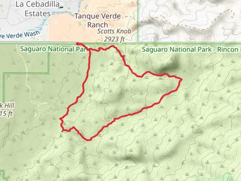 Garwood, Three Tank and Douglas Spring Loop Trail