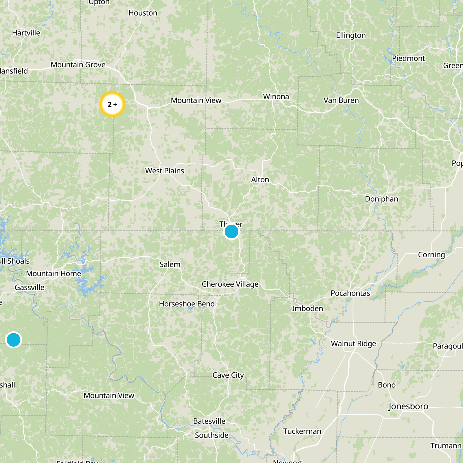 Fulton County Static Map