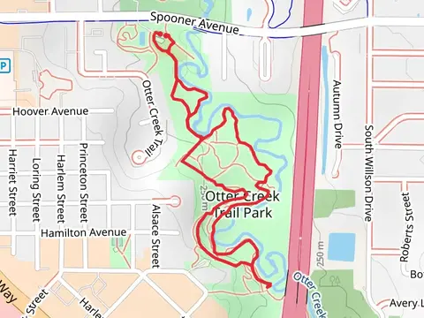 CReek's Edge, Feel the Burn and Bypass Loop Trail