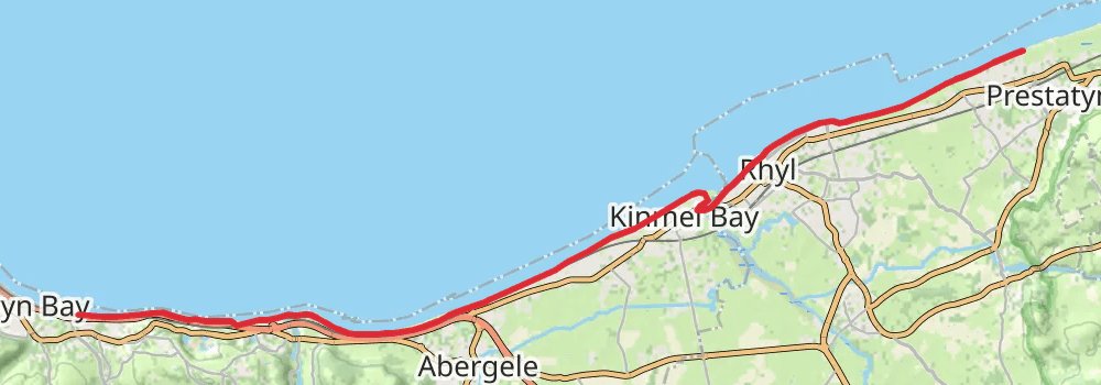 Wales Coast Path stage 3 Map