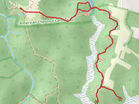 Creek Overlook and Bay Overlook Trail