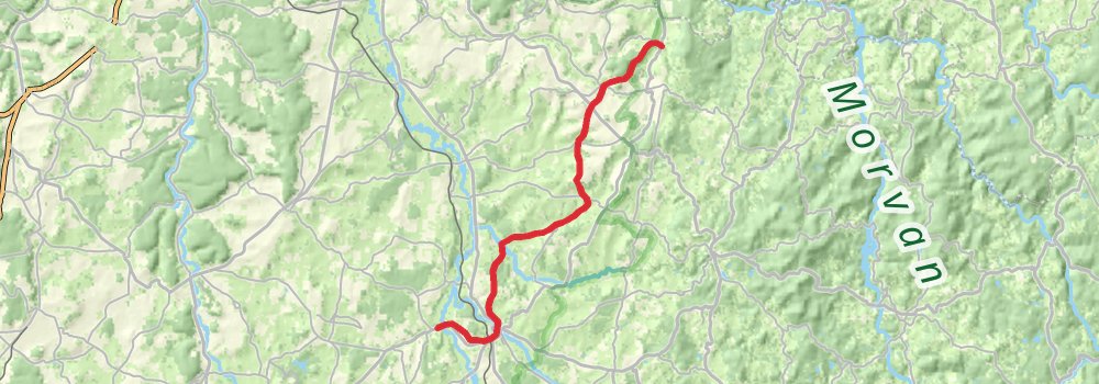 Camino Perl-Saint Jean Pied de Port via Vézelay stage 24 Map