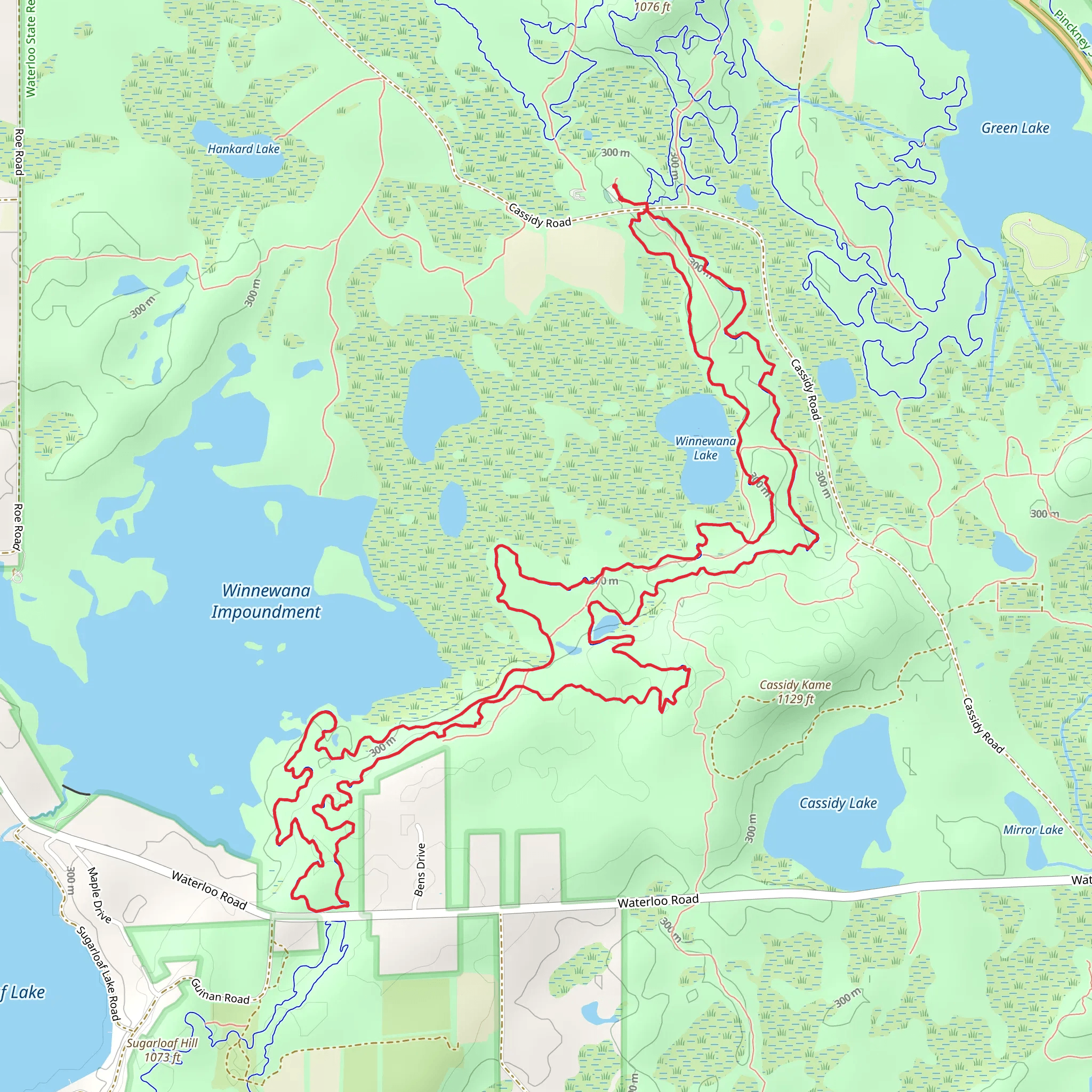 Winn Loop mobile static map