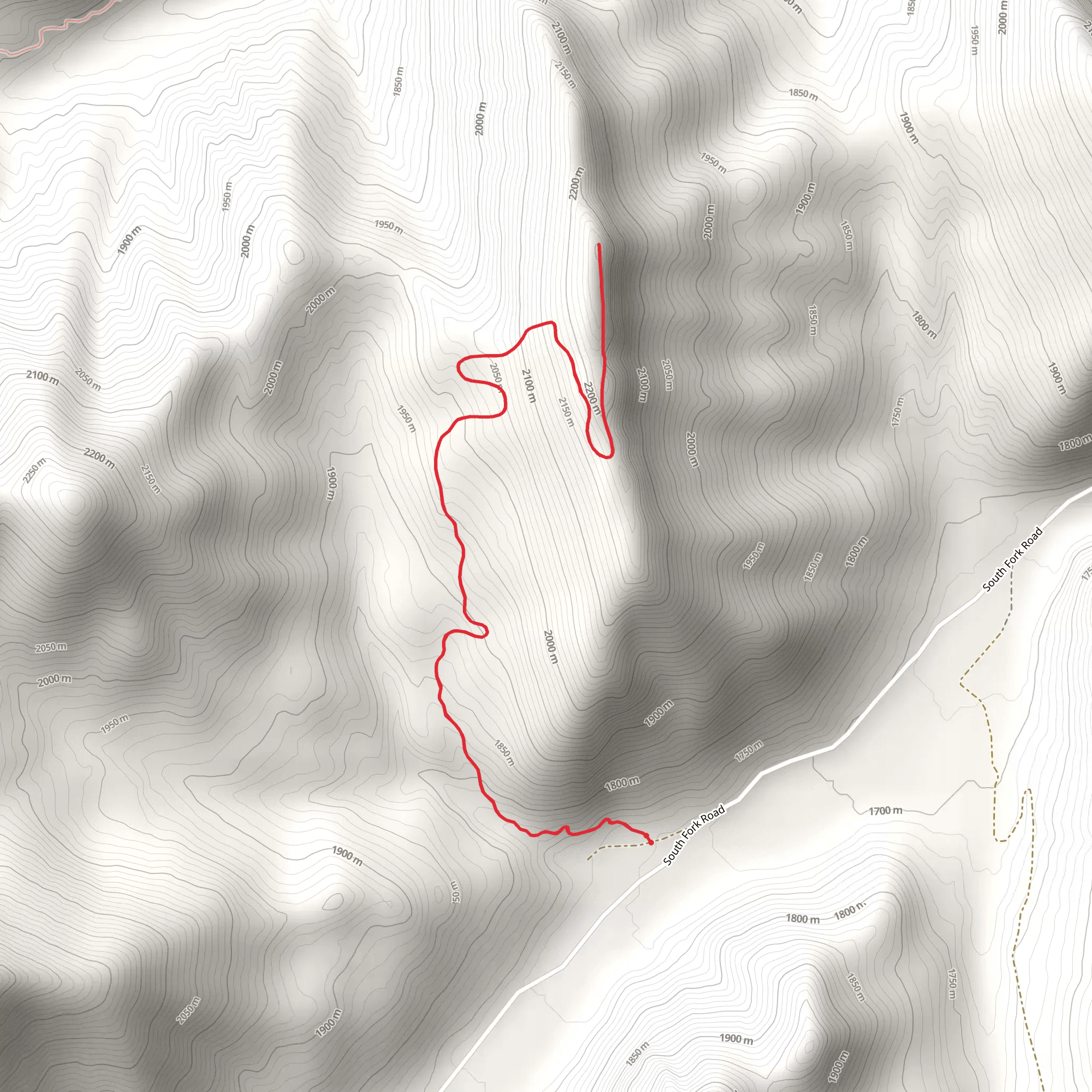 Willis Trail mobile static map