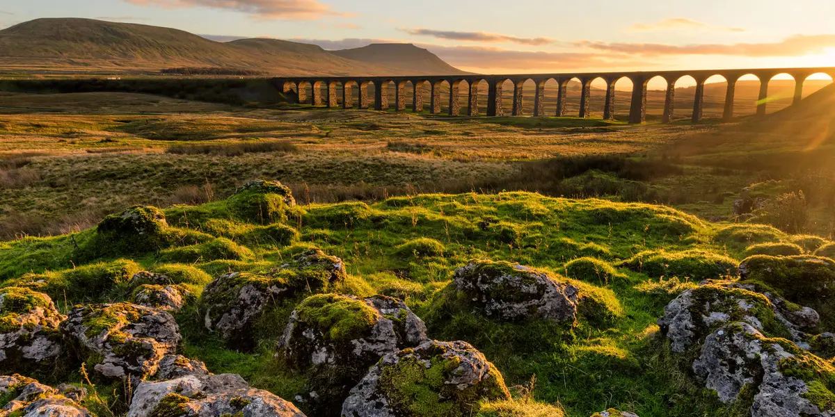 Park Fell - Simon Fell - Ingleborough and Ribblehead Viaduct
