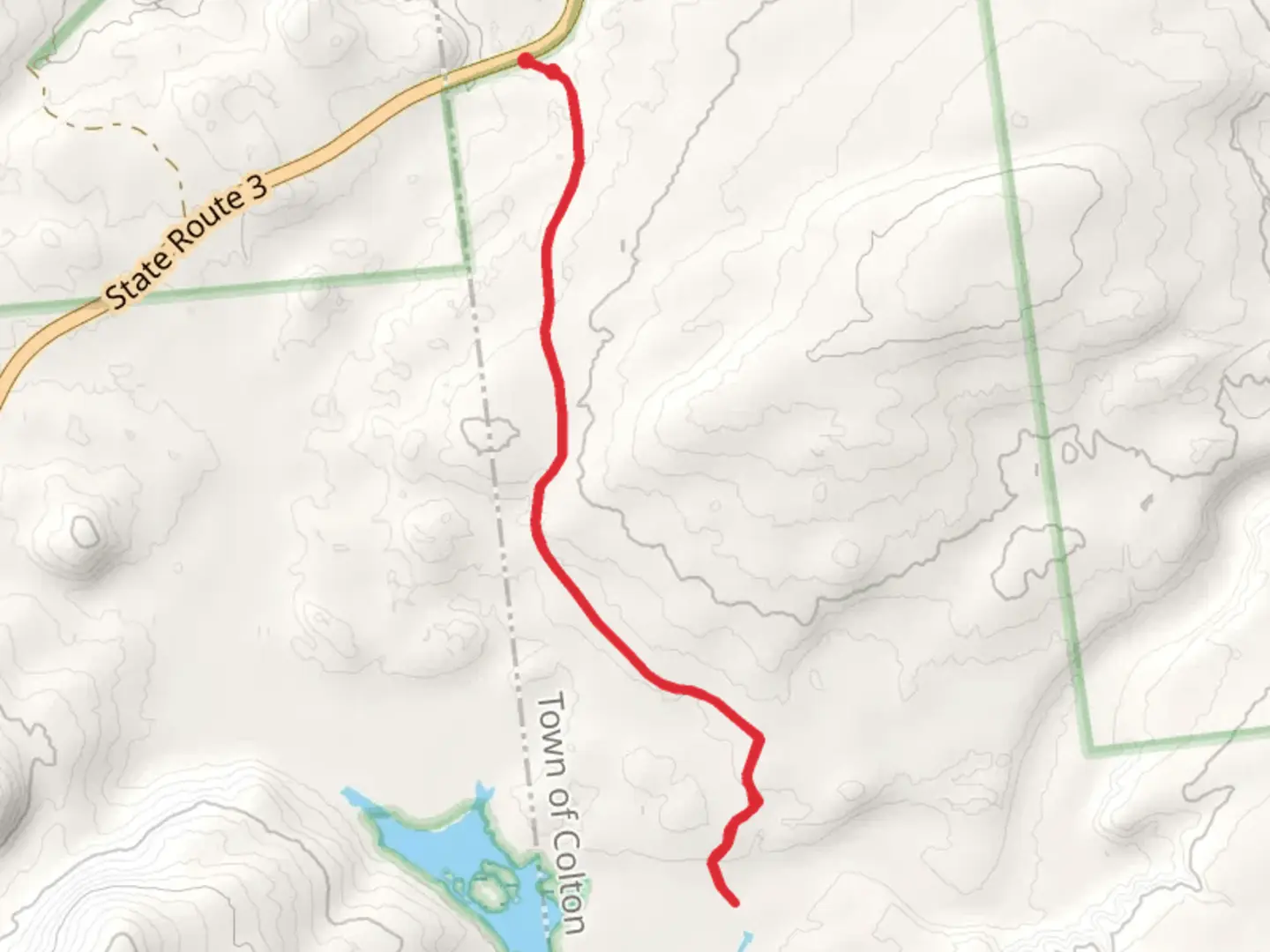 An image depicting the trail Brandy Brook Flow Trail and its surrounding area.