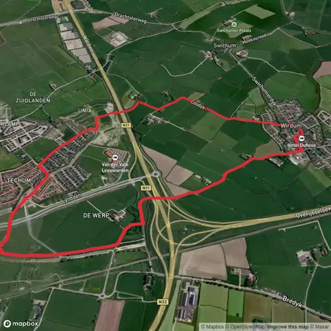 Knooppunt Werpsterhoek and De Zuidlanden Loop