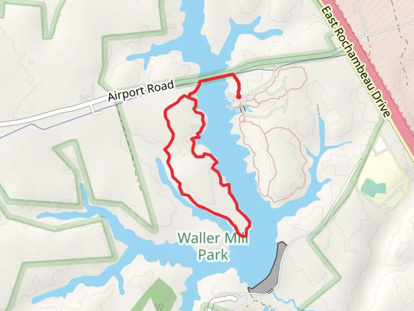 An image depicting the trail Lookout Tower Loop Trail and its surrounding area.