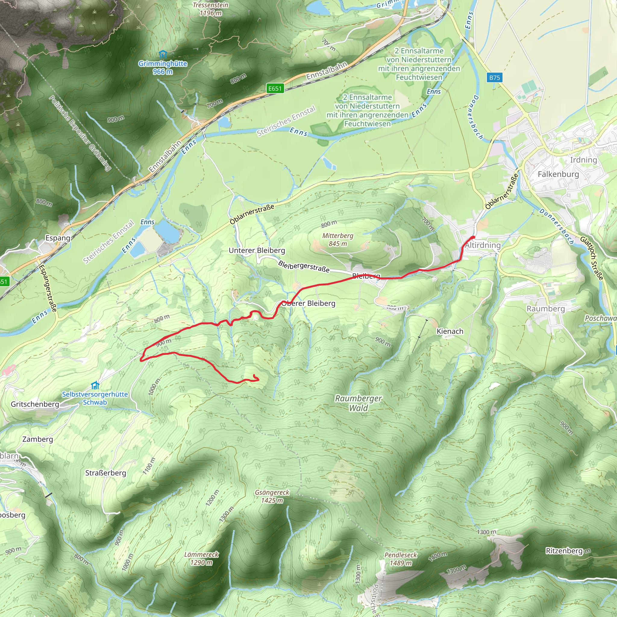 Buchmannlehen mobile static map