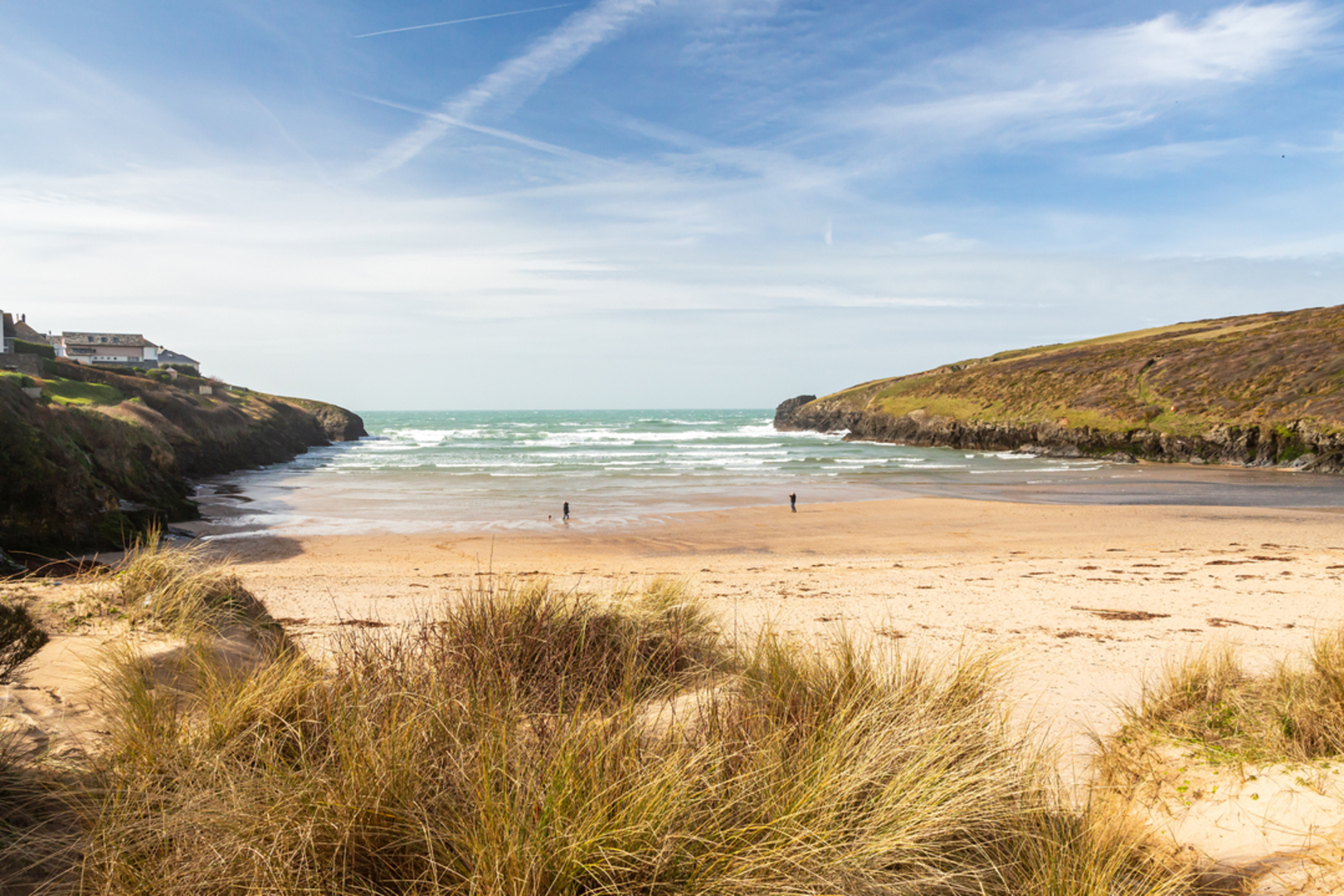 An image depicting the trail Porthcothan to Mawgan Porth Walk and its surrounding area.