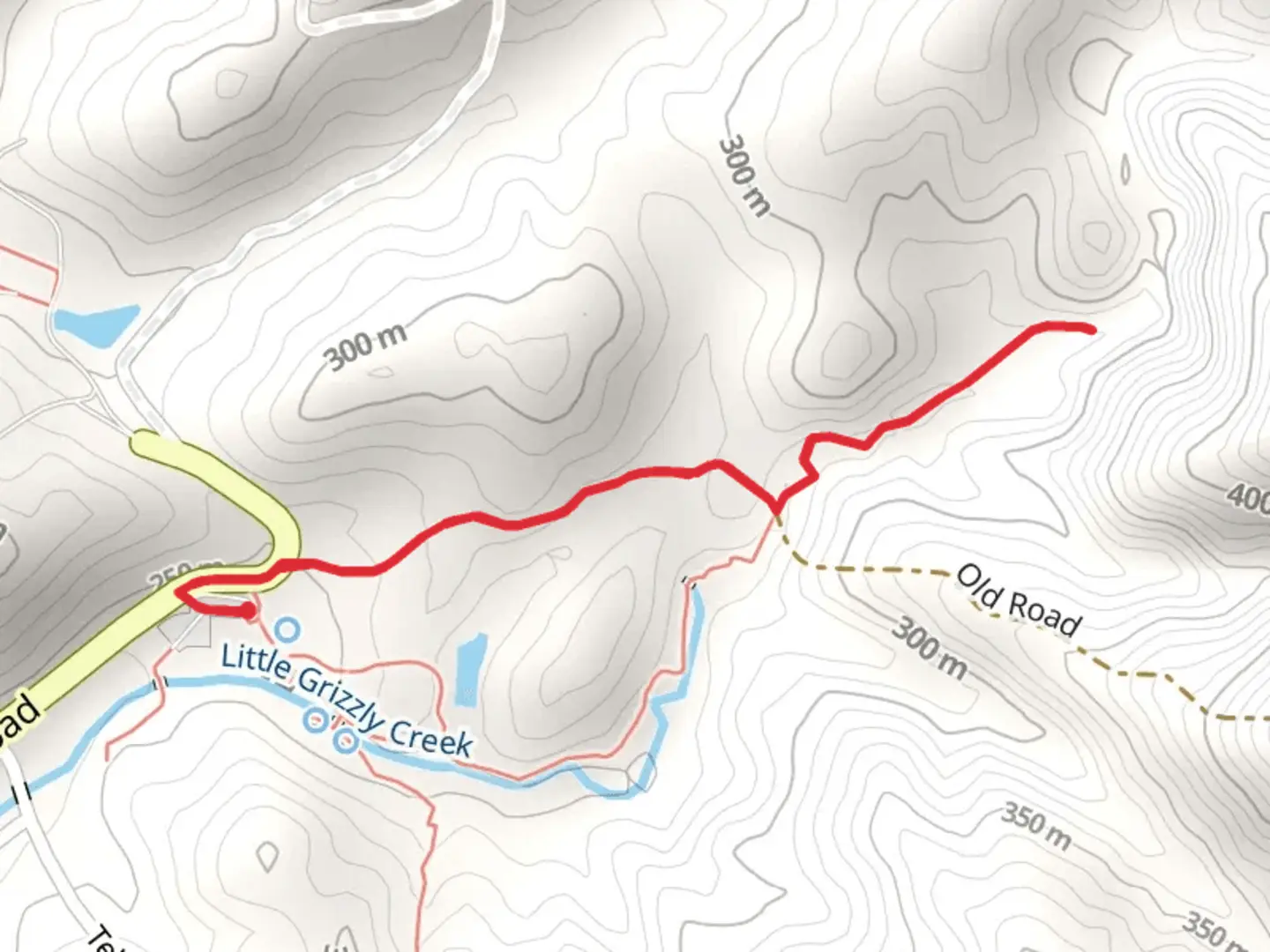 An image depicting the trail Vichy Springs Resort Trail and its surrounding area.