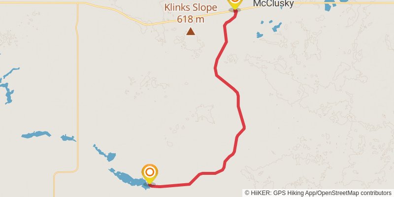 North Country Trail stage 5 Map