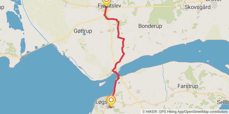 Hærvejen stage 7 Map