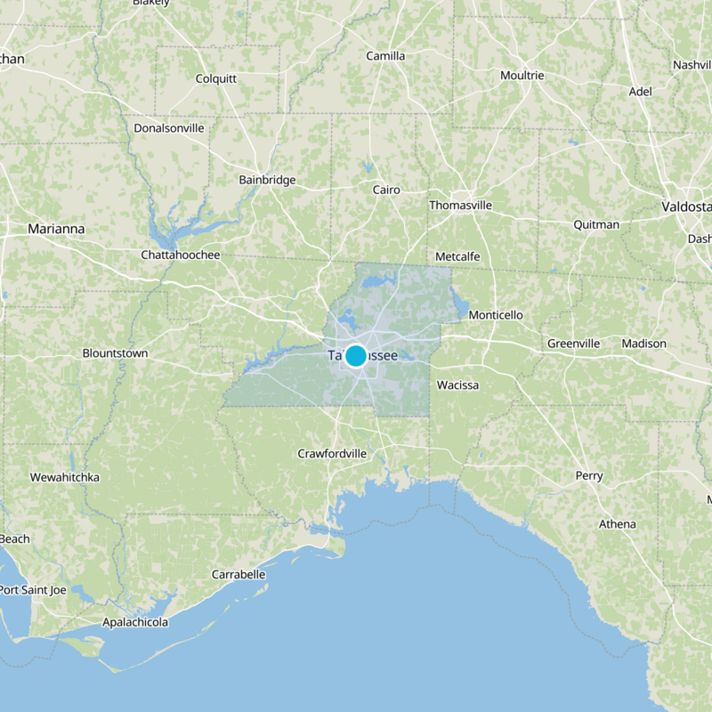 Leon County Static Map