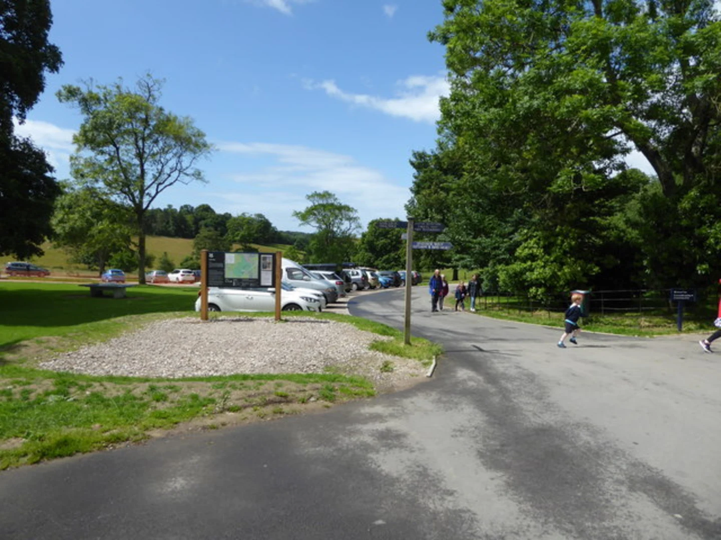 An image depicting the trail Saltram House from River Plym and its surrounding area.
