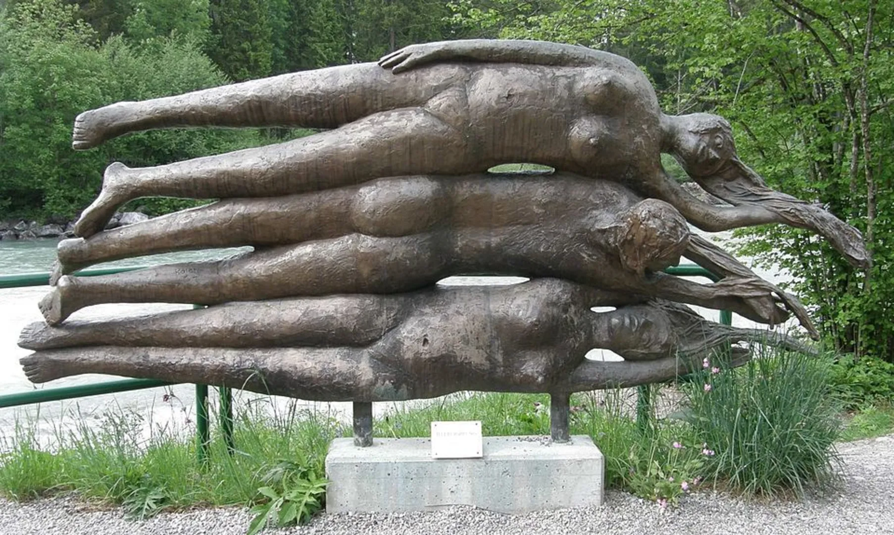 An image depicting the trail Fischen to Oberstdorf via Himmelsstruermer Route and its surrounding area.