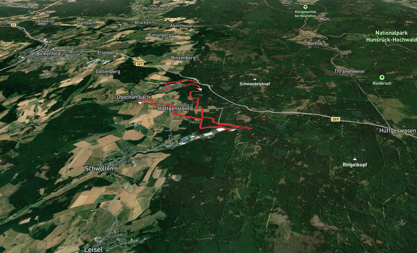 Götzenbach and Traumschleife Loop