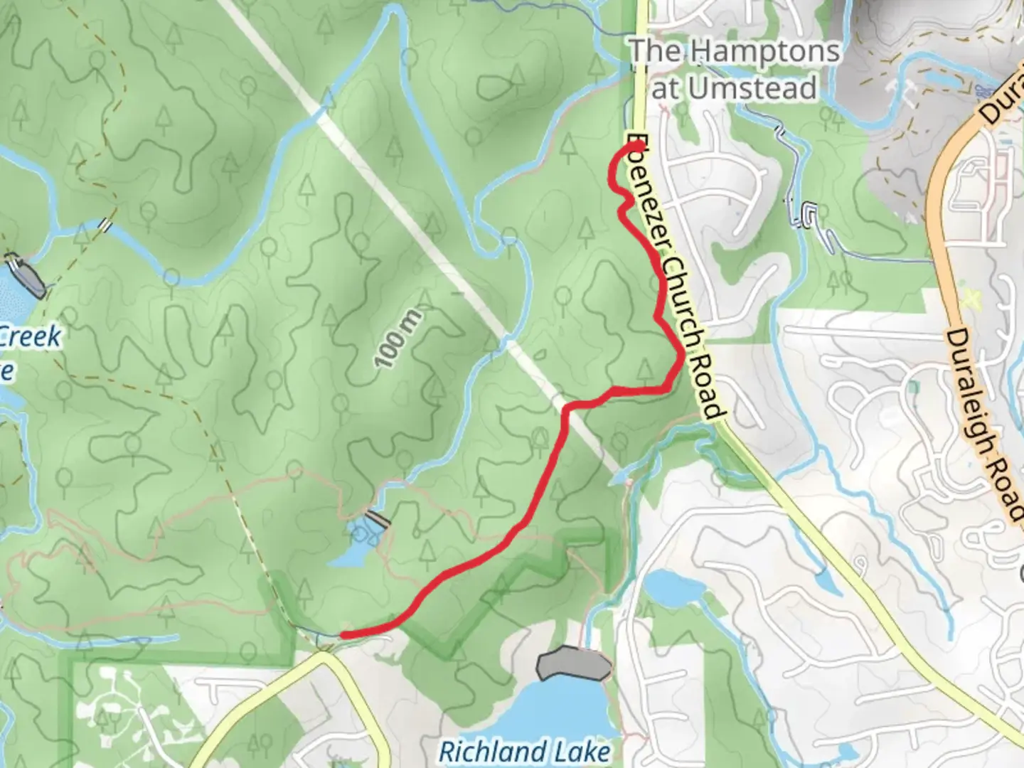 An image depicting the trail South Turkey Creek Trail and its surrounding area.