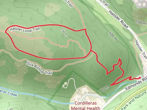 Hassler Loop via Blue Oak Trail