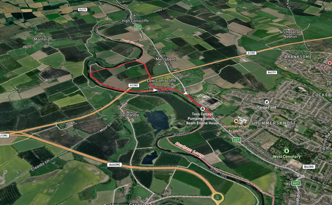 River Tees via Teesdale Way