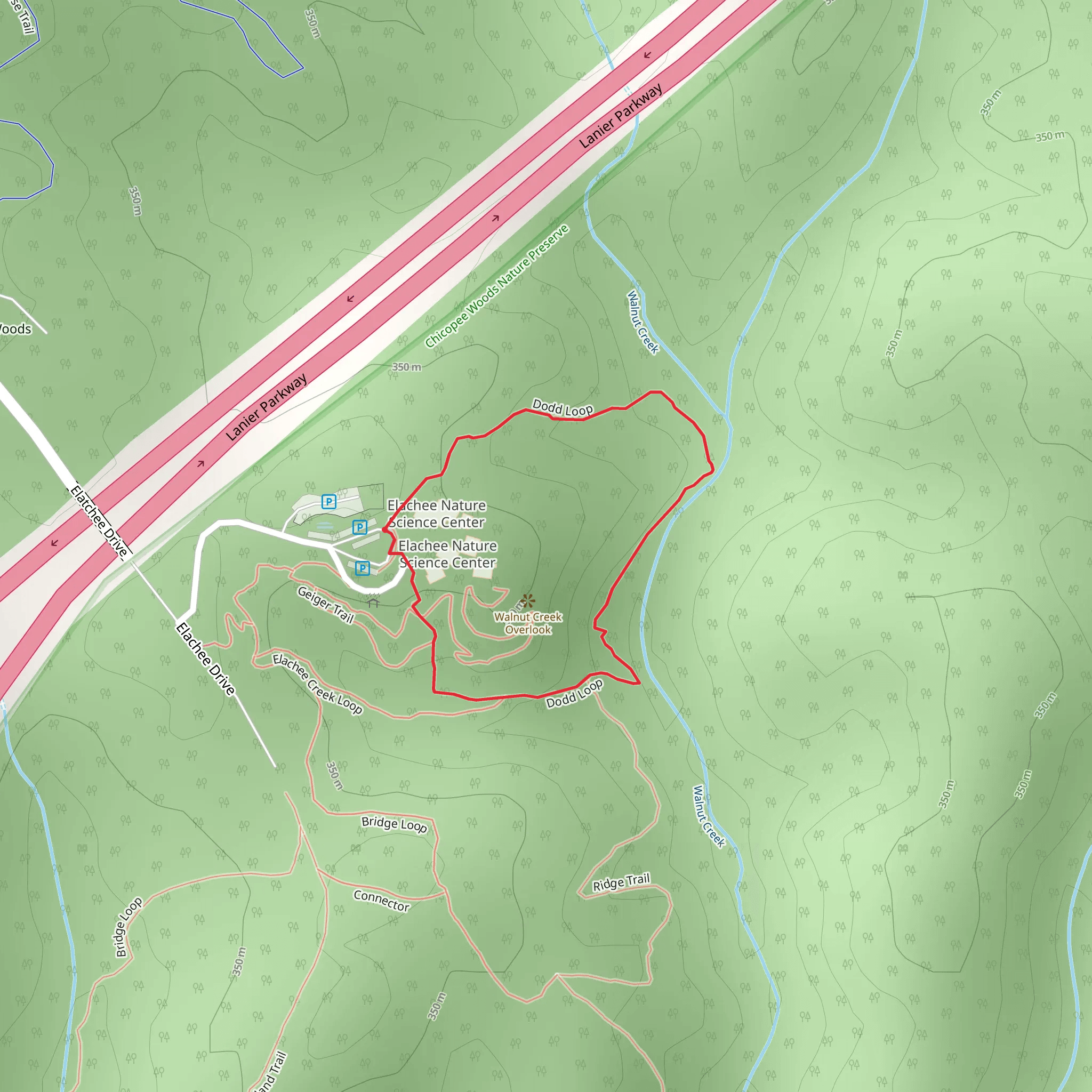 Dodd Loop mobile static map