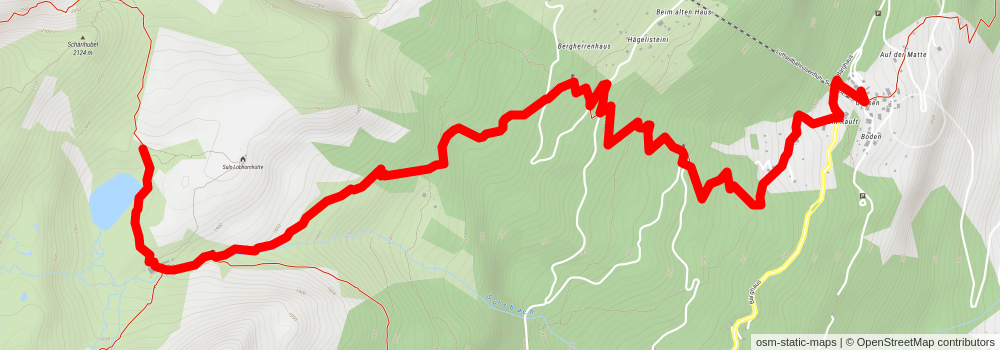 To the Bällehöchst Viewpoint stage 2 Map