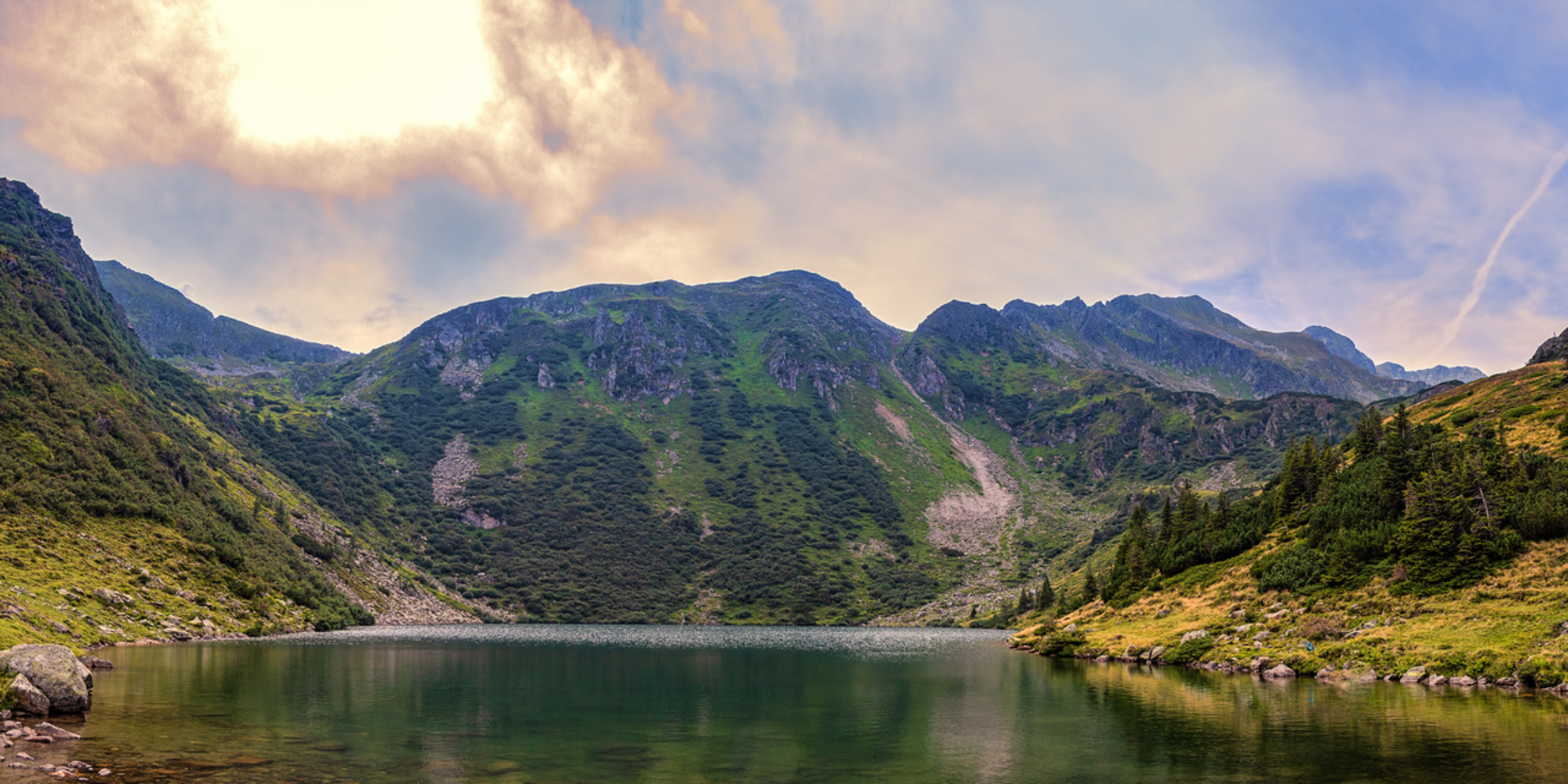 An image depicting the trail 3 Kaltenbachsee Lakes Trail and its surrounding area.