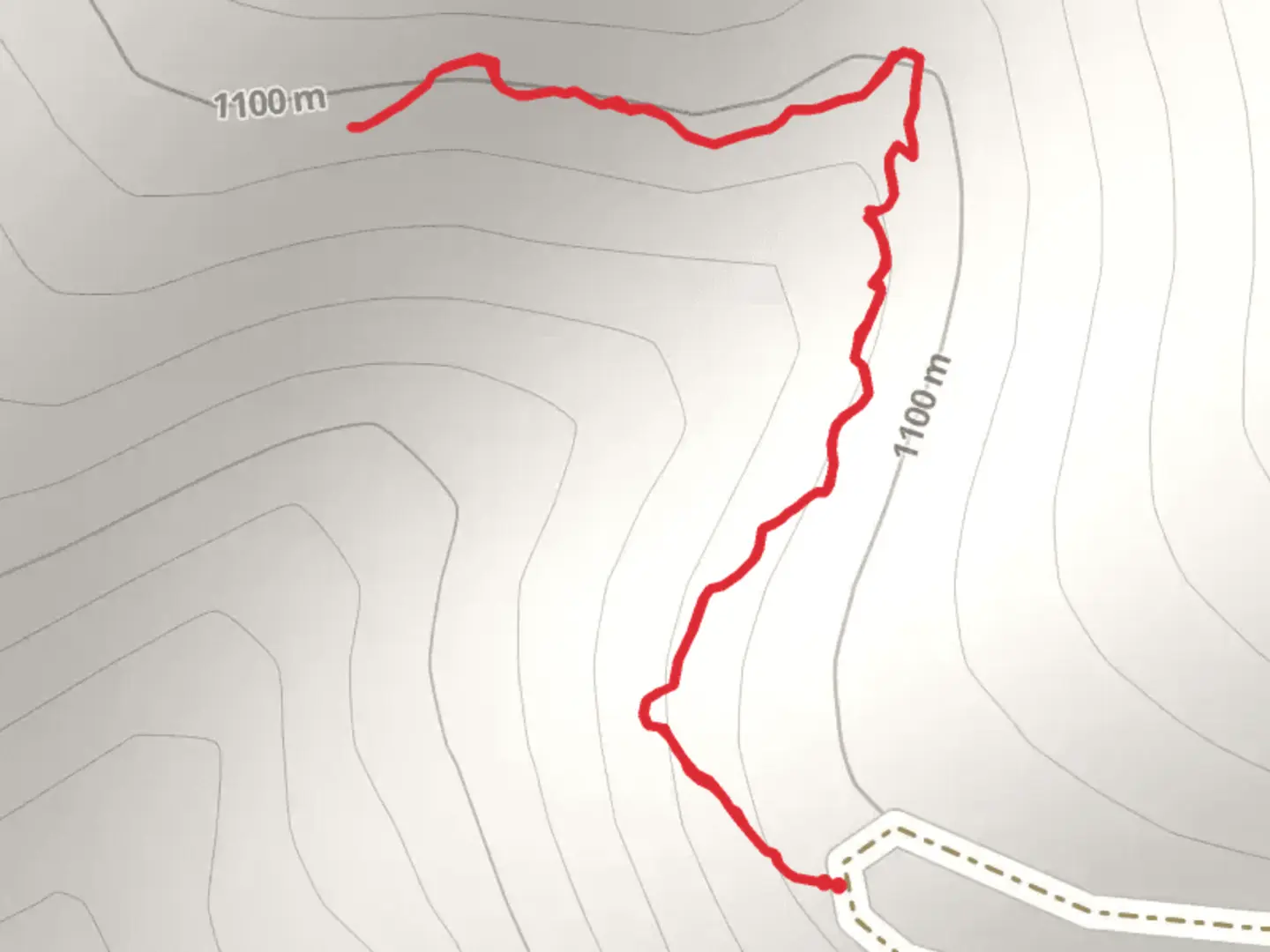 An image depicting the trail Marten Creek Bay Overlook Trail and its surrounding area.