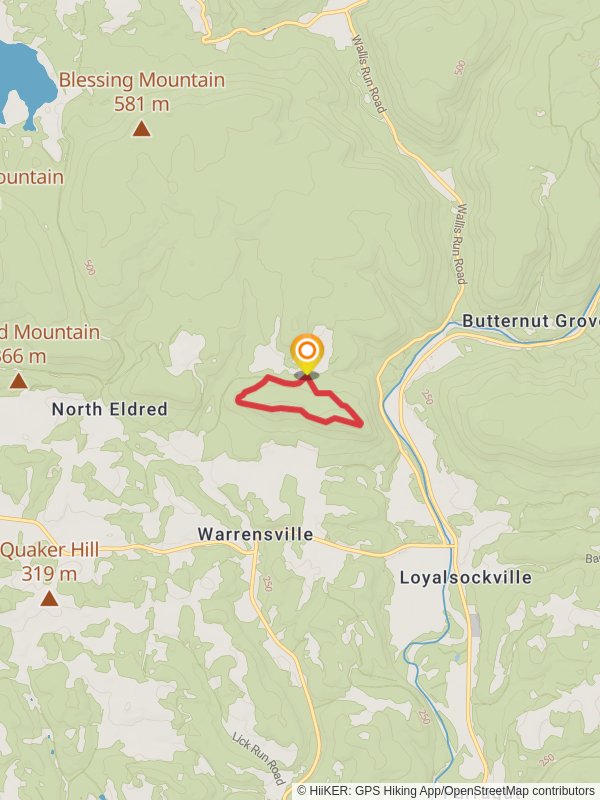 Allegheny Loop - Caleb Creek Road