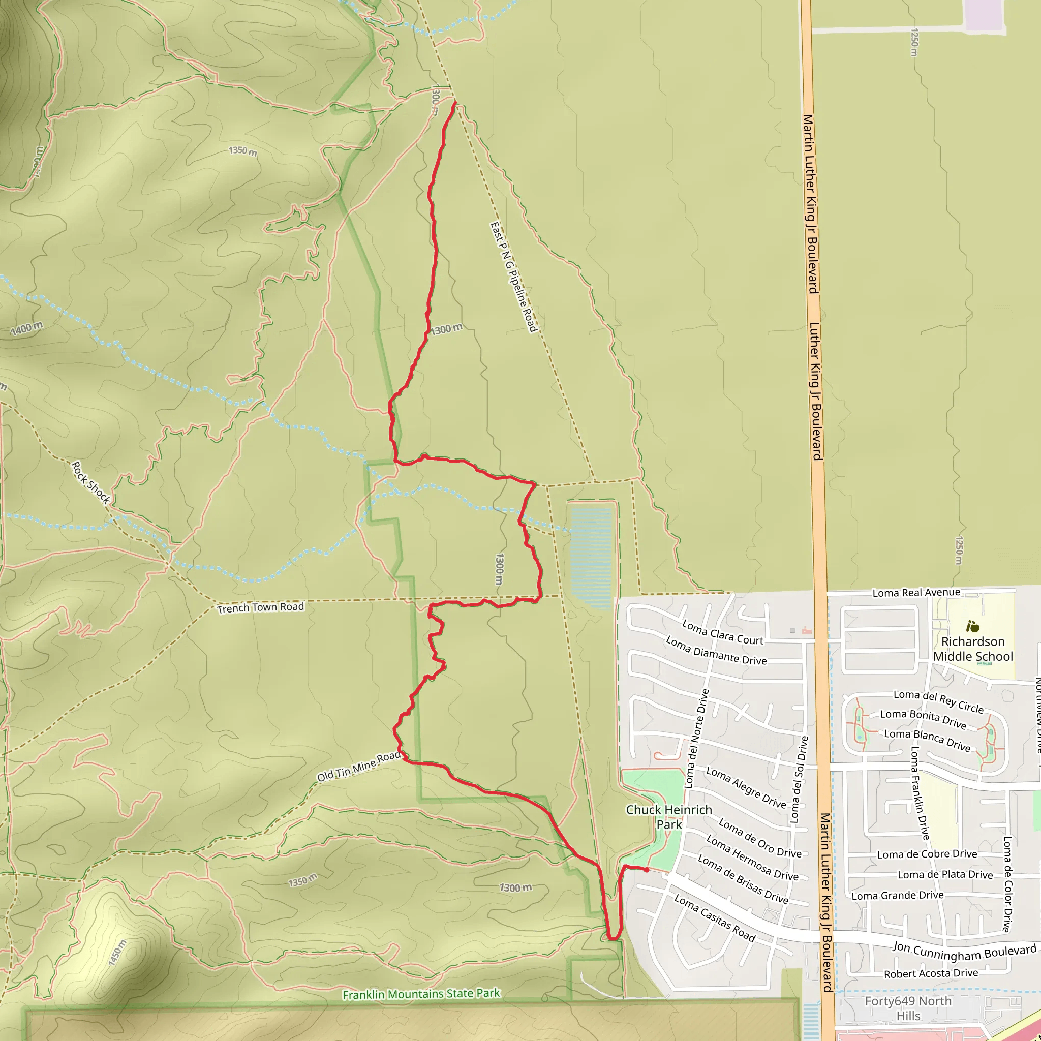 Lazy Cow - Chuck Heinrich Park mobile static map