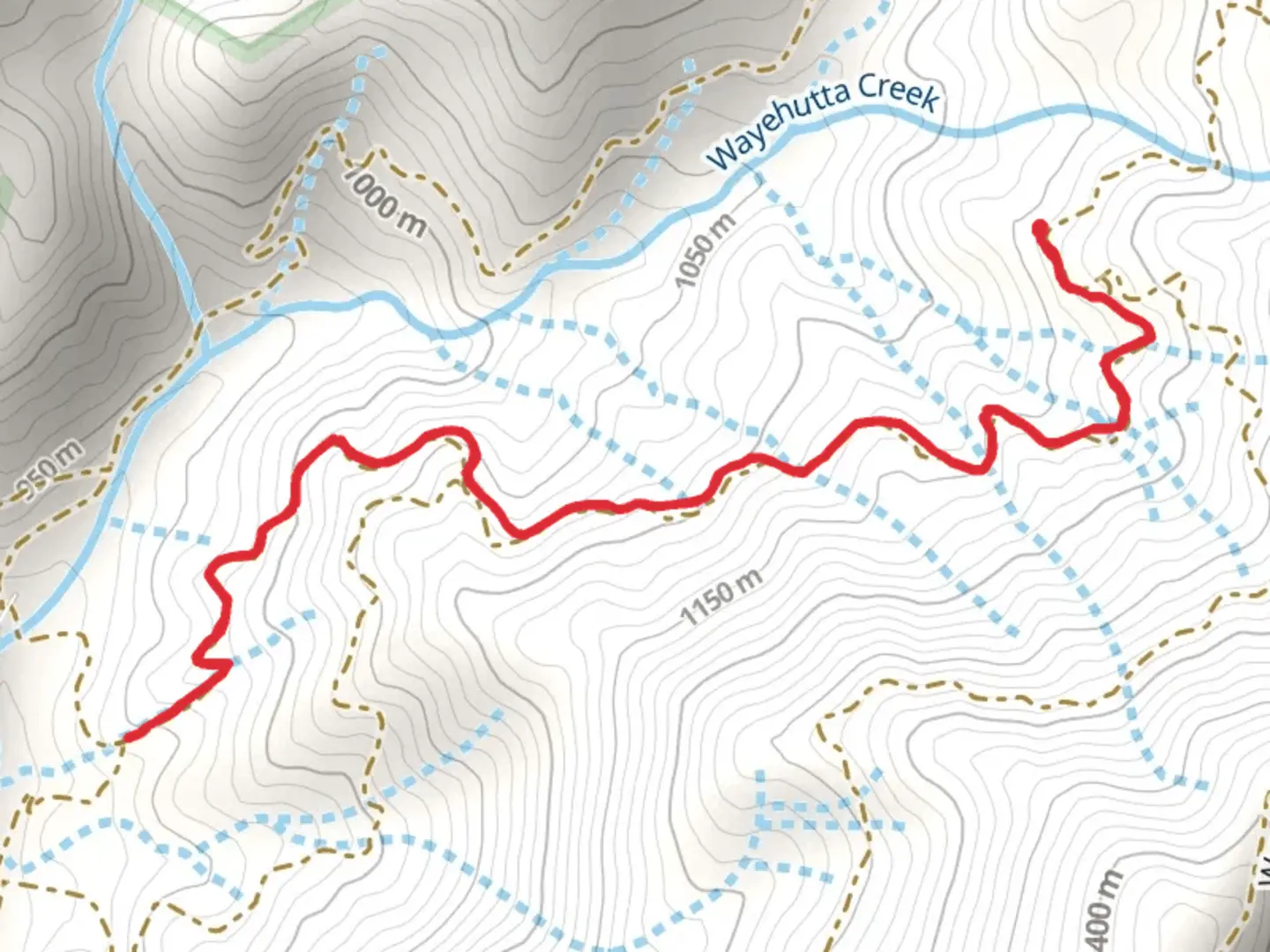 An image depicting the trail Sawmill Bottoms Trail and its surrounding area.