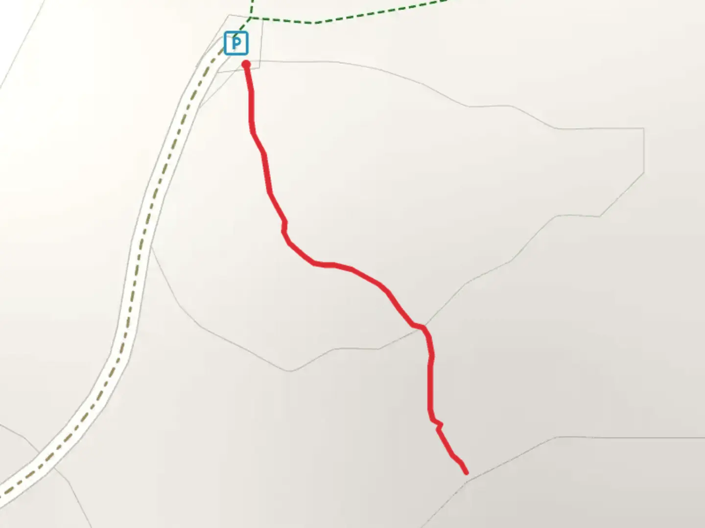 An image depicting the trail Thunder Rocks and its surrounding area.