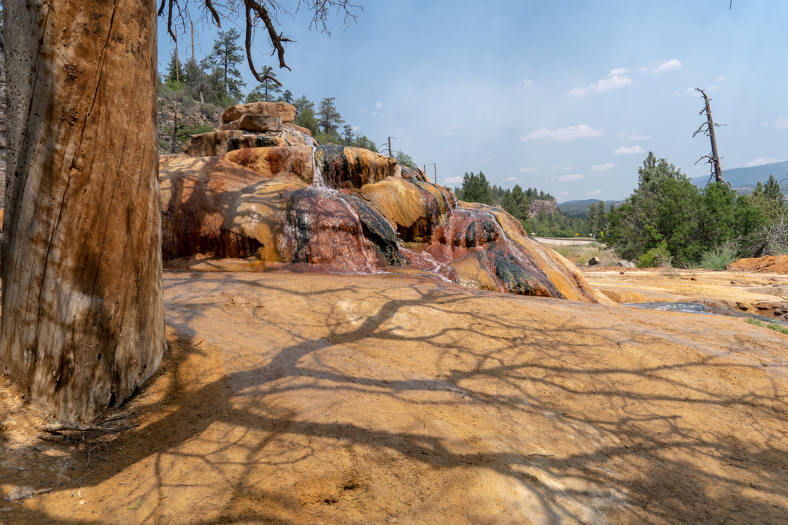 An image depicting the trail Pinkerton - Flagstaff Trail and its surrounding area.