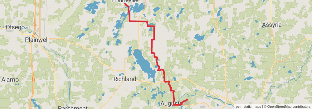 American Perimeter Trail - North Country Primary stage 38 Map