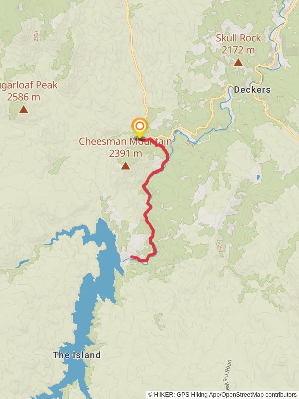 Cheeseman Canyon Trail