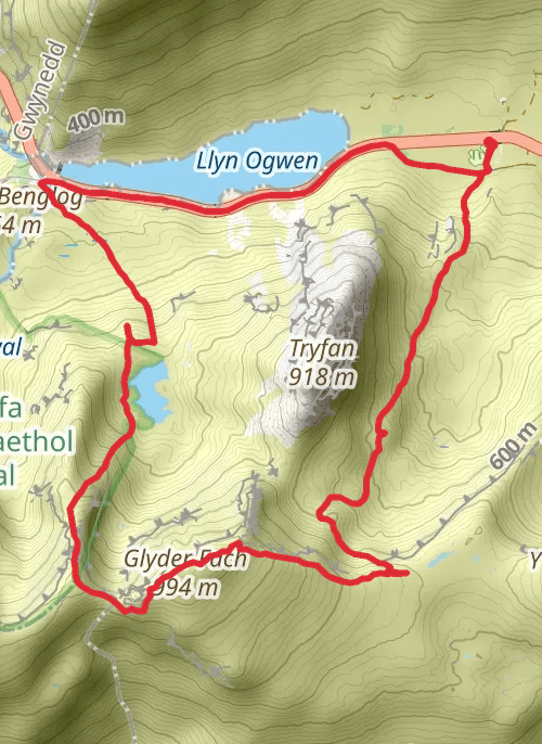 Peak Assessment weekend mobile static map