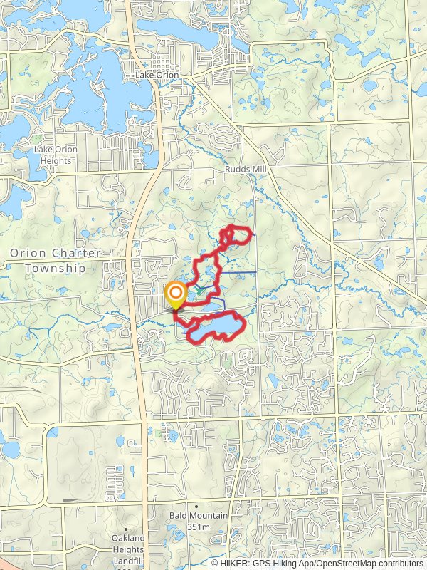 Lower Trout Lake and Bald Mountain South Unit Trails
