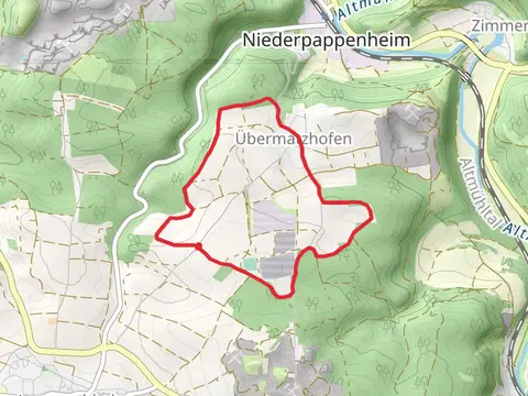 Ortswanderweg Pappenheim