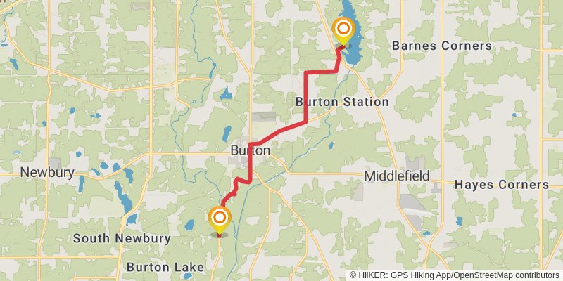 Buckeye Trail stage 103 Map