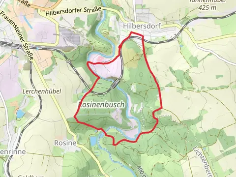Muldenhütten and Rosinenhäuschen Loop