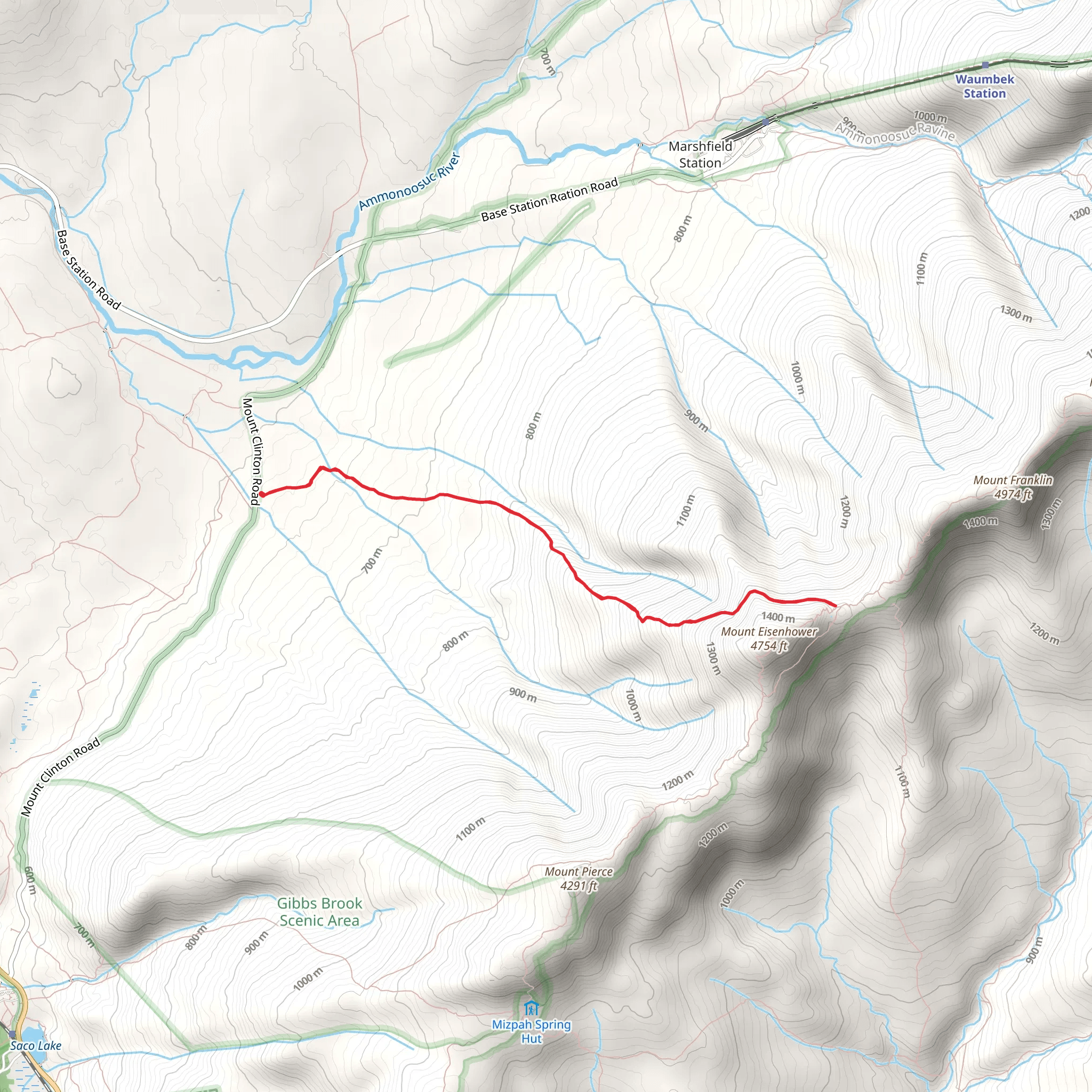 Edmands Path Trail mobile static map
