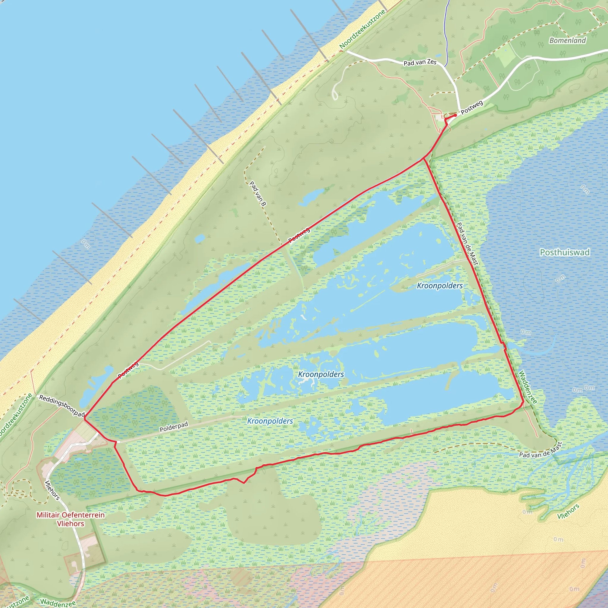 Kroonpolders Loop 2 mobile static map