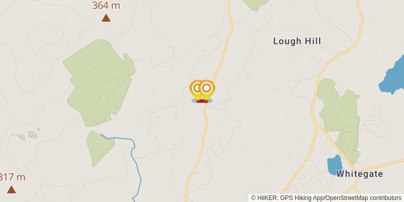 East Clare Way alt 5 Map