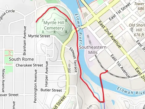 Myrtle Hill and Silver Creek