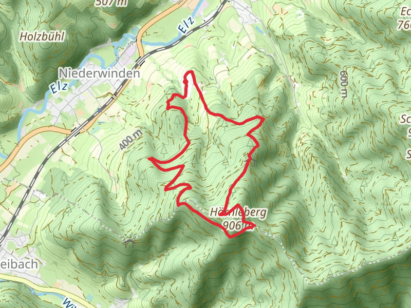 Pilgergaststatte, Hornleberg and fernsehumsetzer SWR Loop