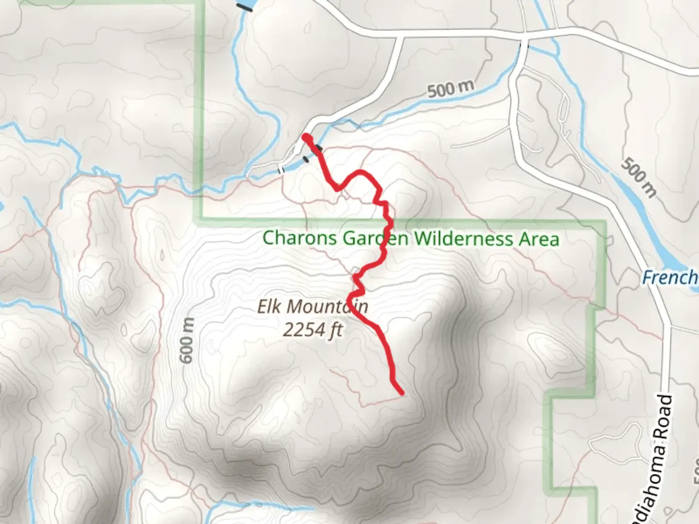 An image depicting the trail Elk Mountain Trail and its surrounding area.