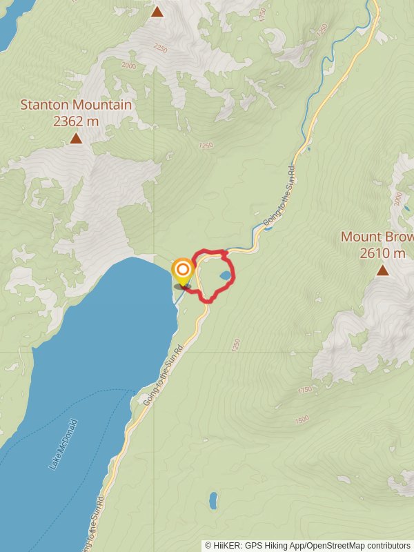 Johns Lake and McDonald Creek Loop