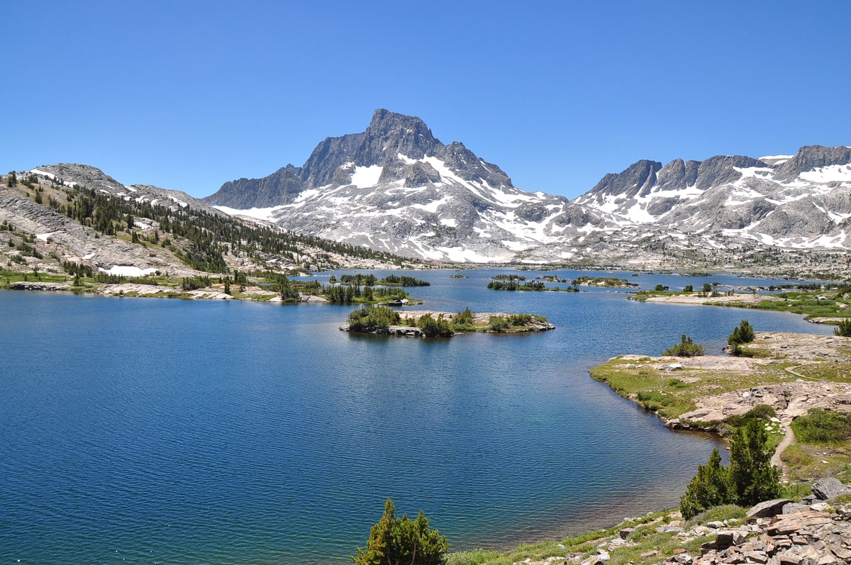 Rosalie Lake, Garnet Lake Cutoff Thousand Island Lake and Olaine Lake
