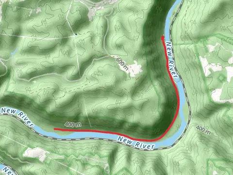 Southside Trail from Brooklyn Campground