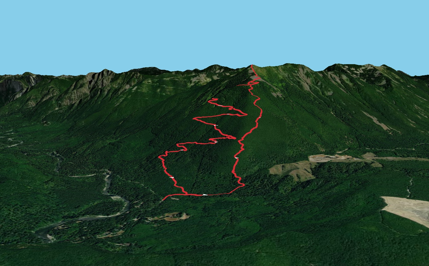 Mailbox Peak Old Trail and Mailbox Peak Trail
